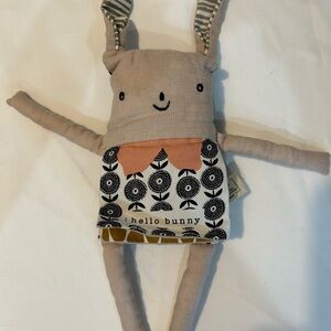 Wee Gallery Organic Bunny Flip Friend Plush Toy